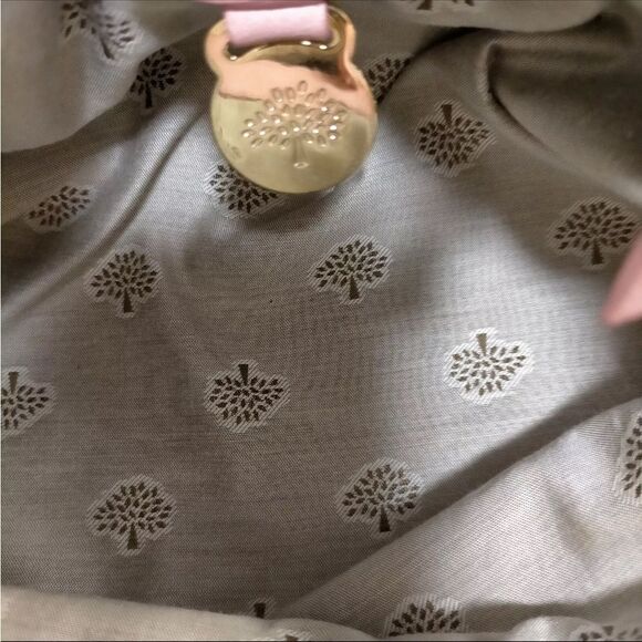 Auth Mulberry Pale Pink Mini Alexis 2way Crossbody Top Handle Satchel Preloved - Picture 8 of 9